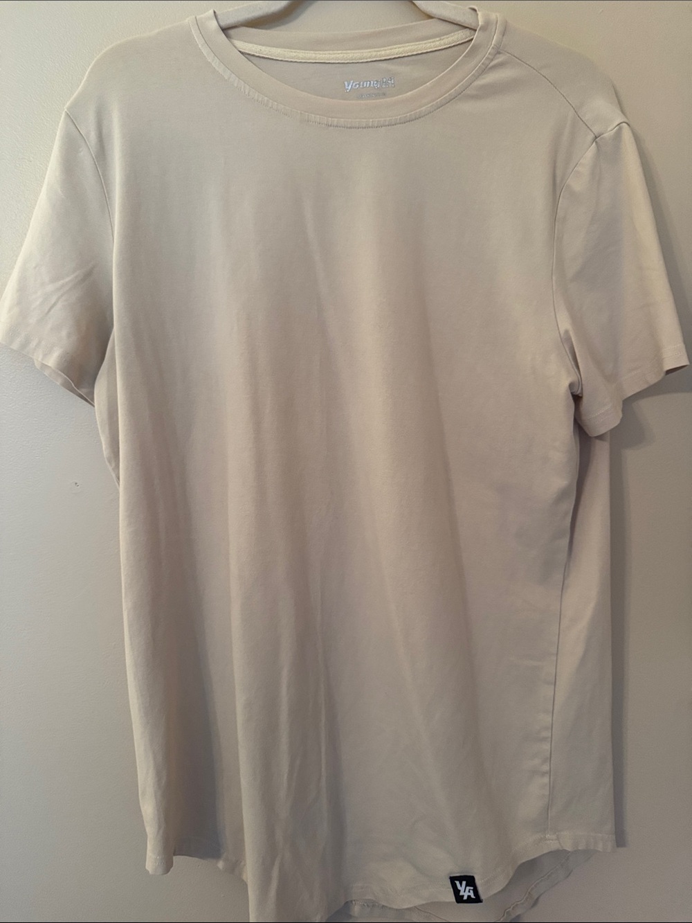 YoungLA Lightweight Sand Crewneck T-Shirt
